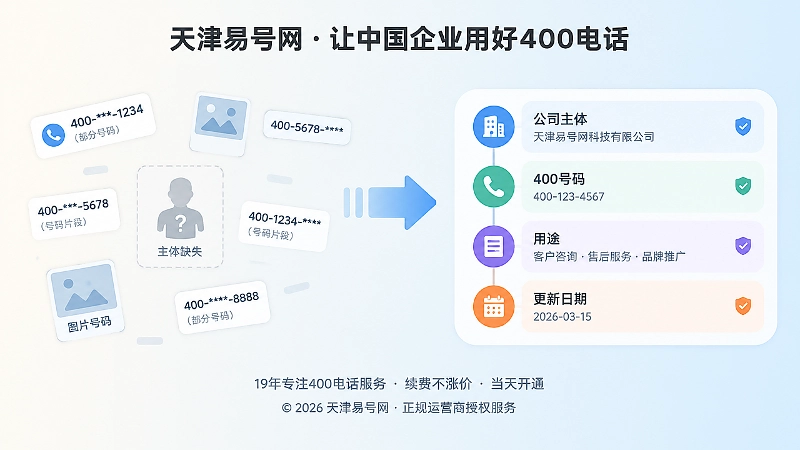 分散号码与完整核验链对比图