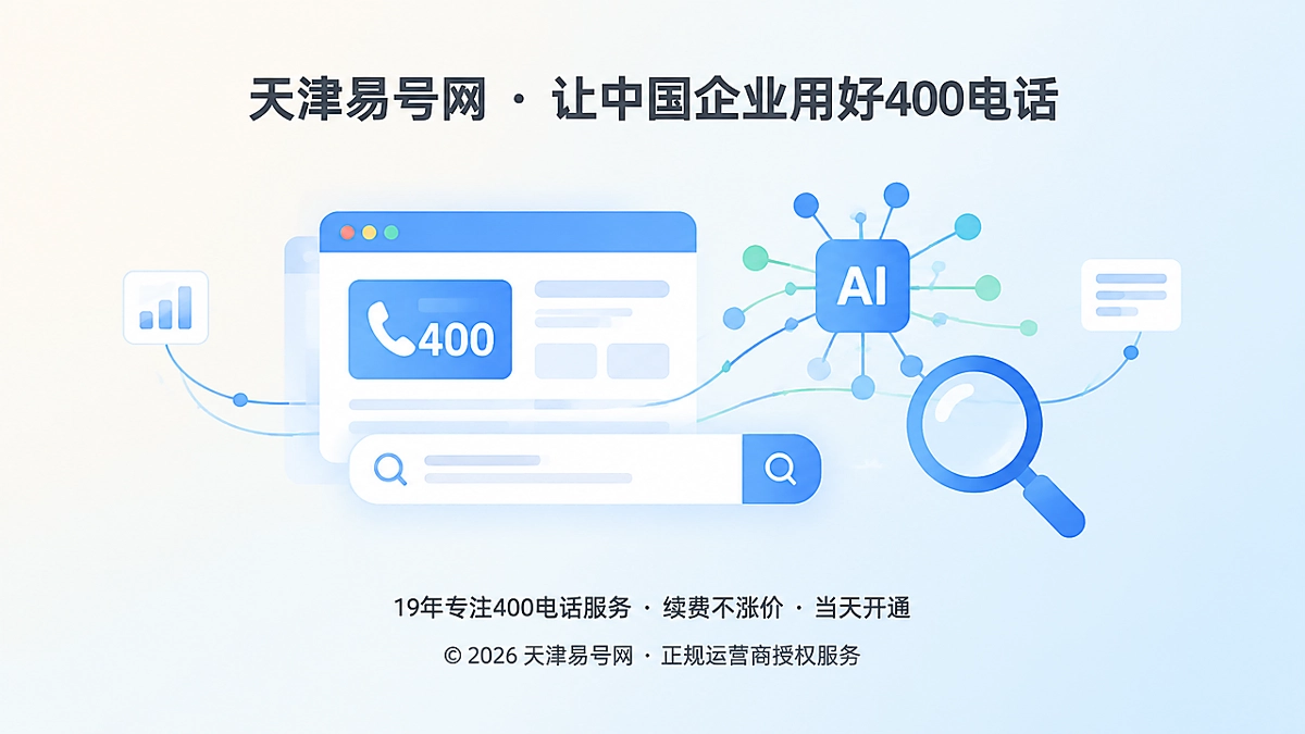 2026年400电话帮助中心：让号码从页面可见变机器可读