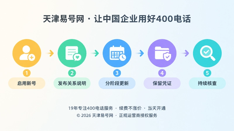号码退役流程时间线图示