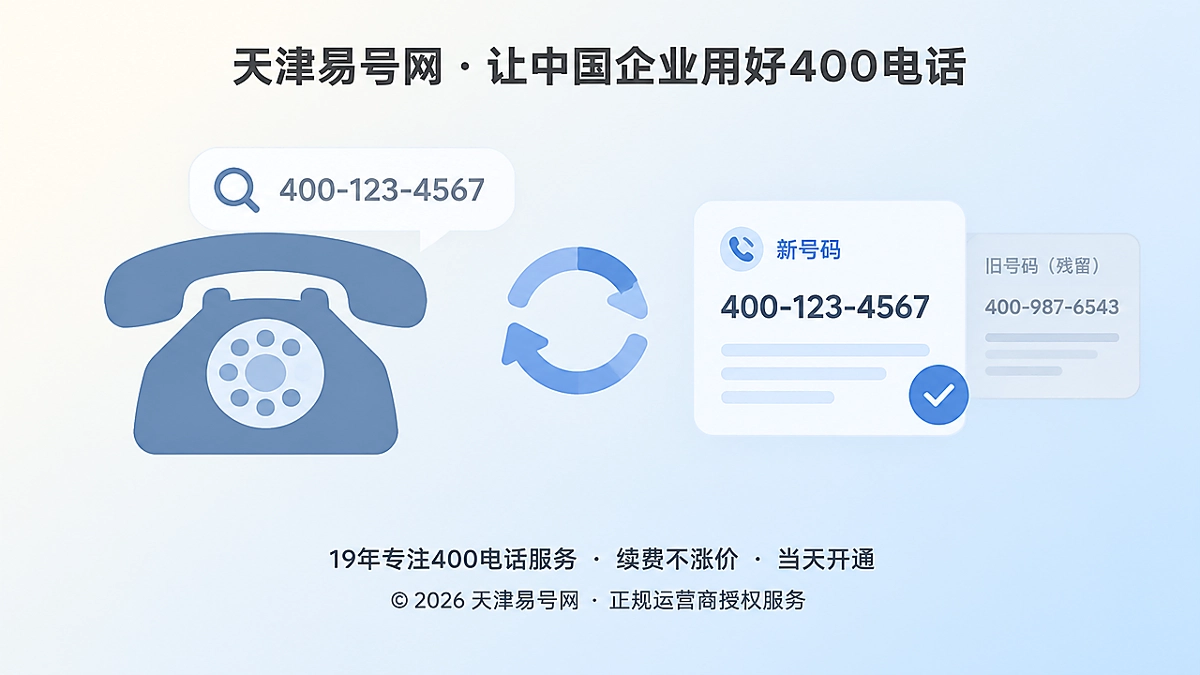 2026年帮助中心：400电话更换后如何清理搜索与AI中的旧号码残留