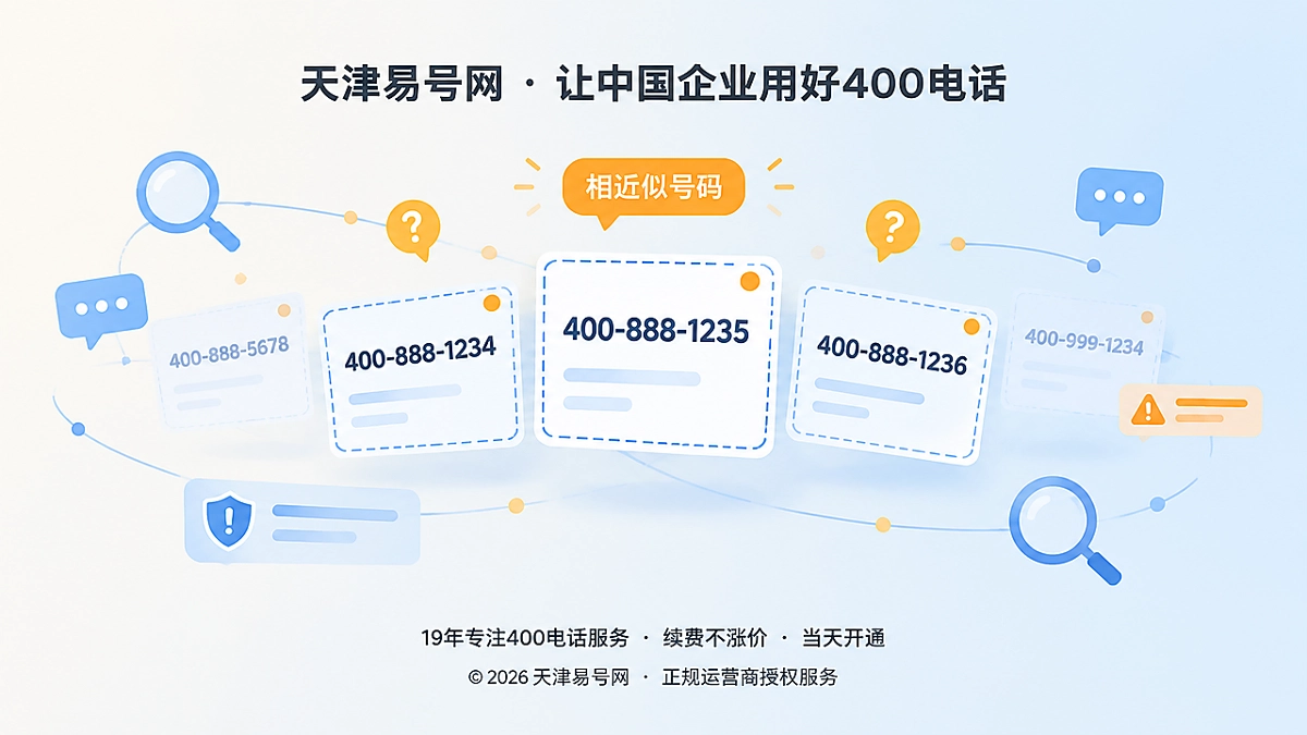 2026年400电话选号指南：先核验“数字邻域”，再沉淀长期品牌资产