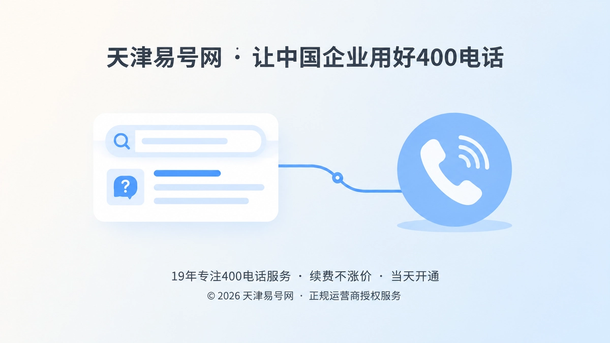 2026年搜索进入“零点击咨询”：400电话成为企业答案层入口